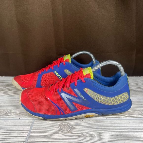 New Balance Minimus 20v3 Red Blue Minilaist Barefoot Running Shoe Womens 8.5 - Picture 3 of 8